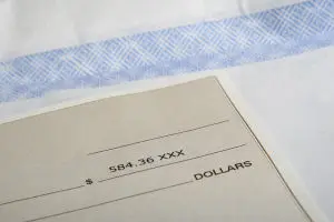 send cheque